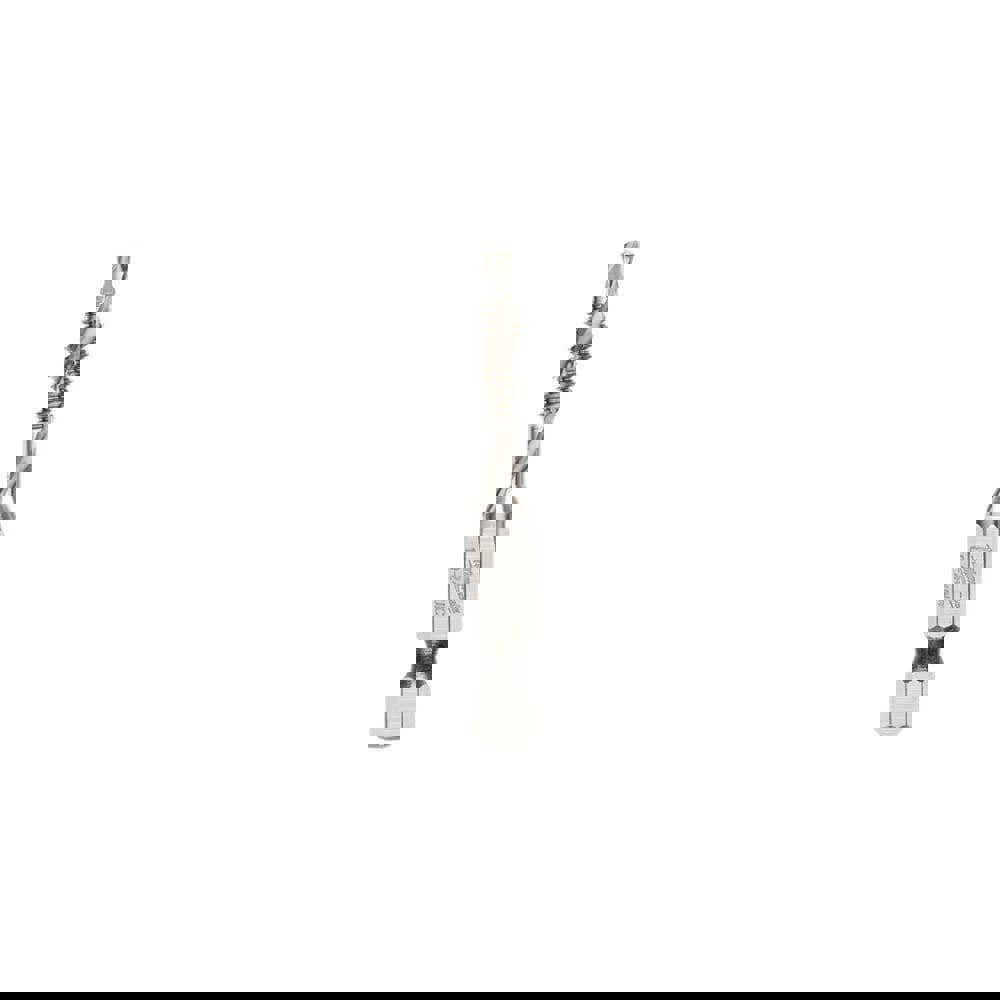 Combination Drill Tap: #10-24, Medium, 2 Flutes, Steel